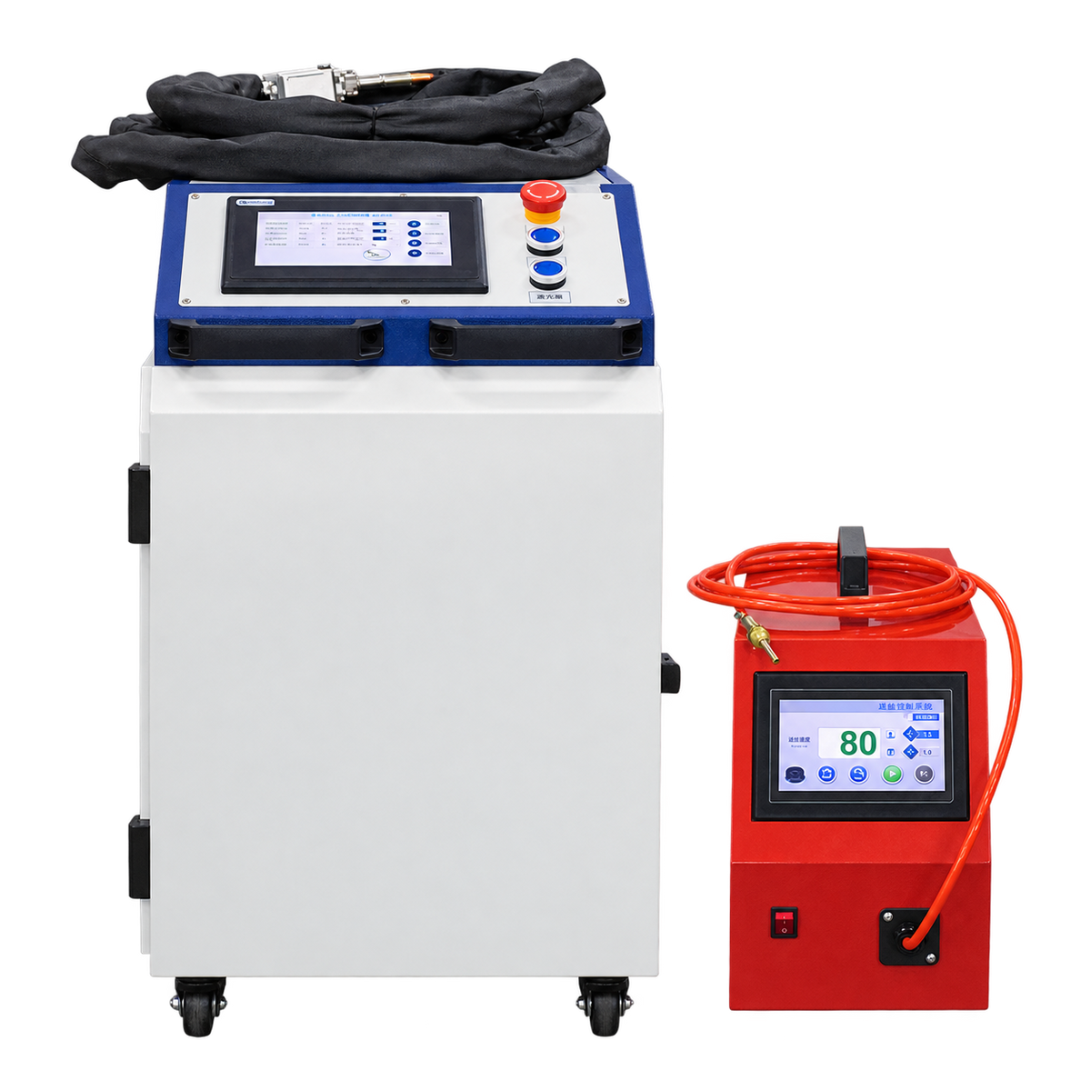 LZ-F handheld laser welding machine and separate wire feeder