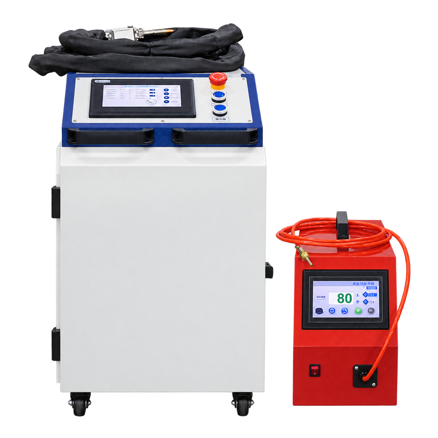LZ-F handheld laser welding machine and separate wire feeder