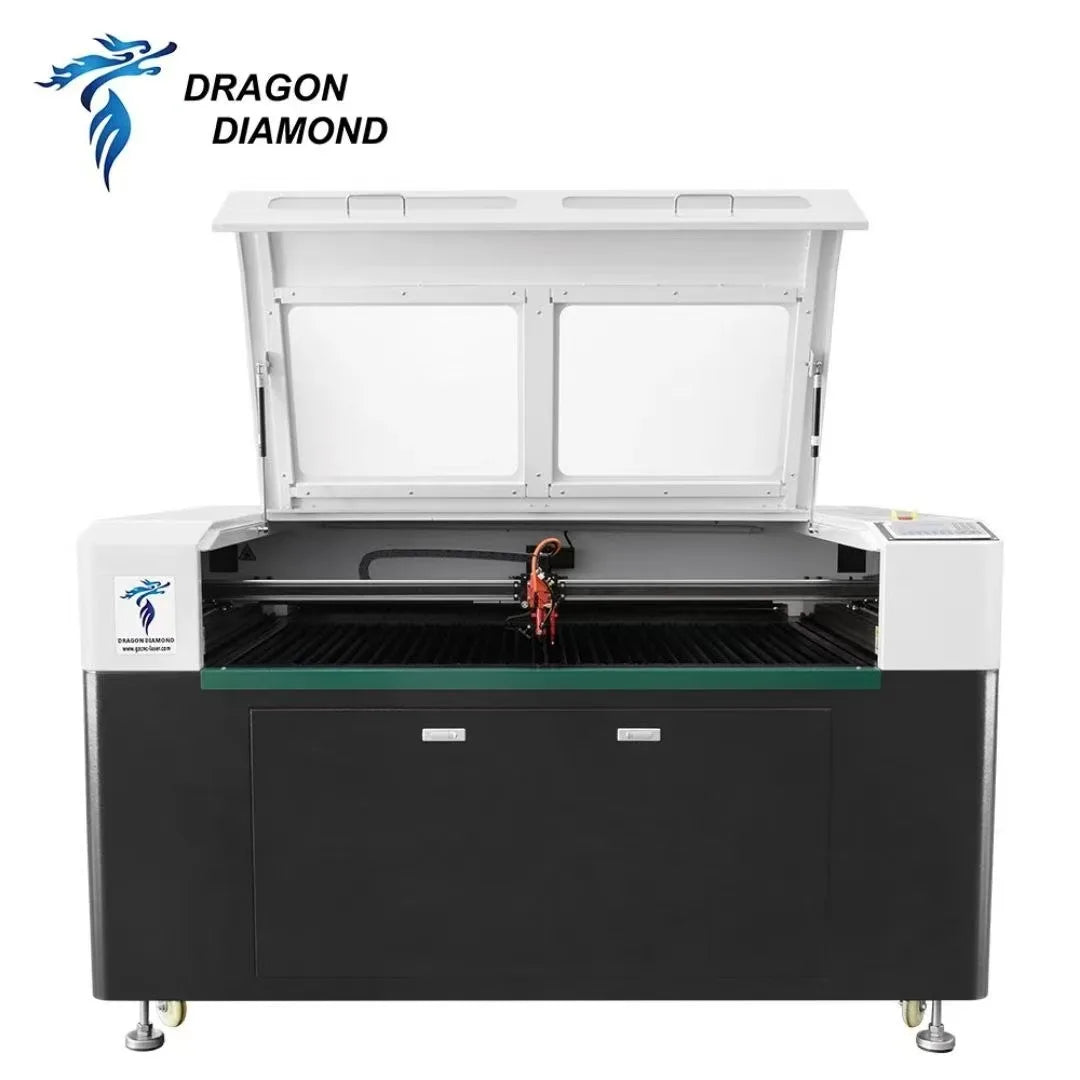 LZ-1390 Industrial CO2 Laser Cutting Machine - 100W/130W/150W Laser Engraver with Ruida RD8445 Controller