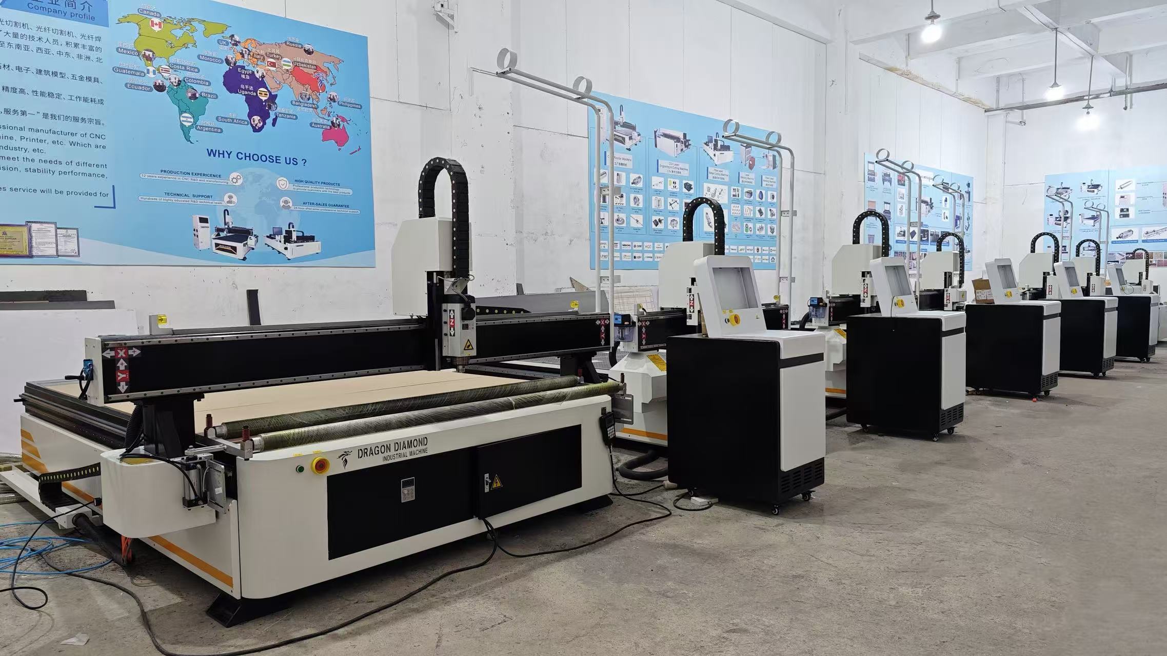 Dragon Diamond factory machine verification