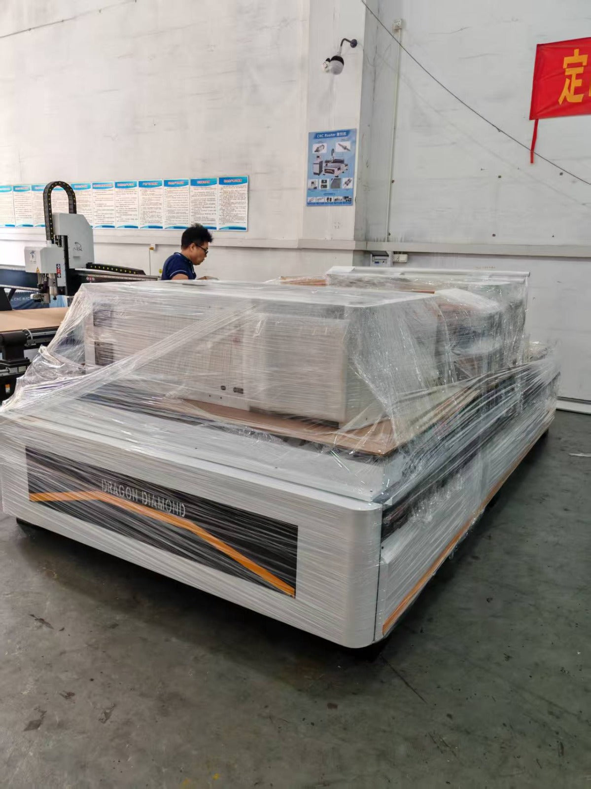 Protective export wrapping