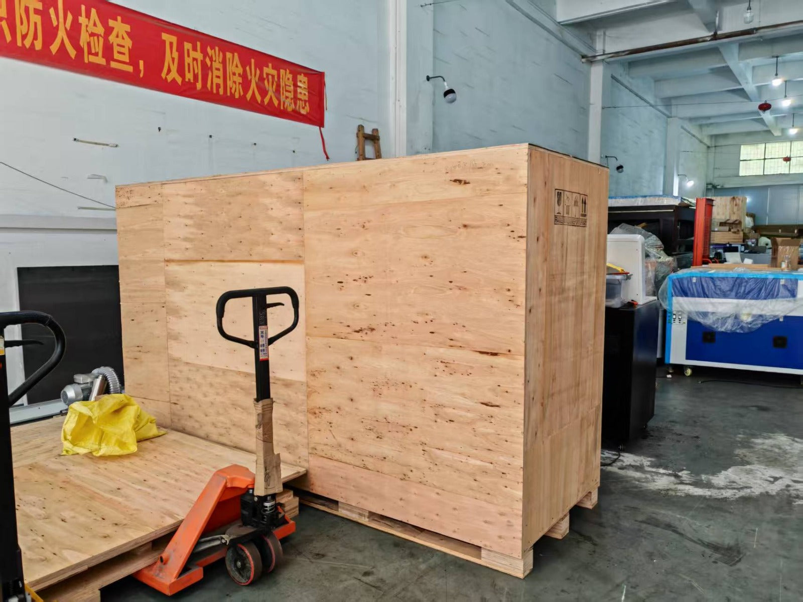Export grade wooden crating