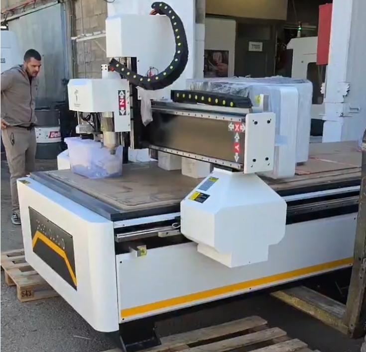 CNC router arrived at customer workshop in Israel